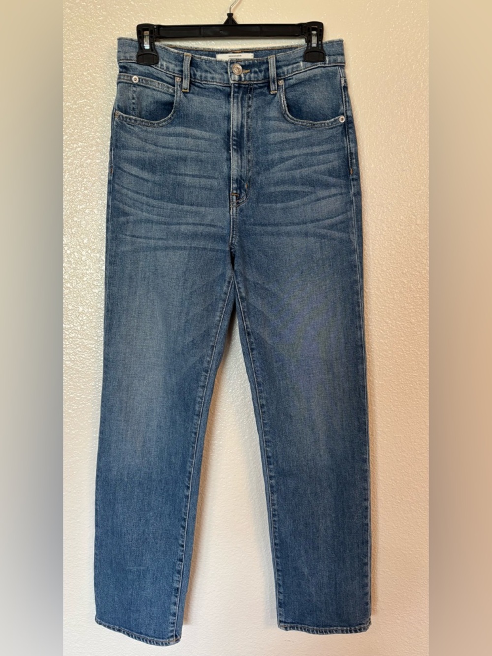 SLVRLAKE London High Rise Straight Leg Jeans in Blue Bird - Picture 3 of 10